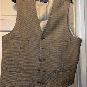 Mens plaid vest